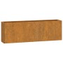 Wandpflanzgefäße 2 Stück rostiger Cortenstahl 53x10x17 cm von vidaXL, Töpfe und Pflanzgefäße - Ref: Foro24-823686, Preis: 52,...