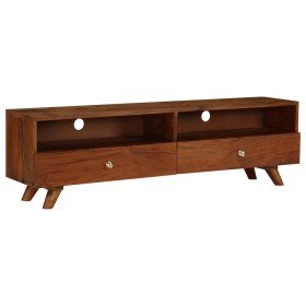 Mueble para TV de madera maciza reciclada 140x30x40 cm en Muebles TV | Comprar online en Foro24