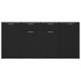 Aparador de madera de ingeniería negro 160x36x75 cm by vidaXL, Sideboards - Ref: Foro24-3074928, Price: 179,46 €, Discount: %