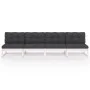 4-Sitzer-Gartensofa mit Kissen aus massivem Kiefernholz von vidaXL, Outdoor-Sofas - Ref: Foro24-3076390, Preis: 354,69 €, Rab...