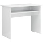 Schreibtisch aus glänzend weißem Sperrholz, 90 x 50 x 74 cm von vidaXL, Schreibtische - Ref: Foro24-801176, Preis: 67,06 €, R...