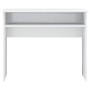 Schreibtisch aus glänzend weißem Sperrholz, 90 x 50 x 74 cm von vidaXL, Schreibtische - Ref: Foro24-801176, Preis: 67,06 €, R...