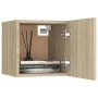Nachttische, 2 Stück, Holzwerkstoff, Sonoma-Eiche, 30,5 x 30 x 30 cm von vidaXL, Nachttische - Ref: Foro24-3079716, Preis: 45...