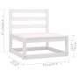 8-piece garden furniture set with solid pine wood cushions by vidaXL, Garden sets - Ref: Foro24-3076480, Price: 780,21 €, Dis...