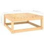 Garden furniture 4 pieces with cushions made of solid pine wood by vidaXL, Garden sets - Ref: Foro24-3076374, Price: 288,39 €...
