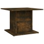Couchtisch aus geräuchertem Eichenholzwerkstoff, 55,5 x 55,5 x 40 cm von vidaXL, Couchtisch - Ref: Foro24-813095, Preis: 29,5...