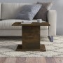 Couchtisch aus geräuchertem Eichenholzwerkstoff, 55,5 x 55,5 x 40 cm von vidaXL, Couchtisch - Ref: Foro24-813095, Preis: 29,5...