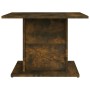 Couchtisch aus geräuchertem Eichenholzwerkstoff, 55,5 x 55,5 x 40 cm von vidaXL, Couchtisch - Ref: Foro24-813095, Preis: 29,5...