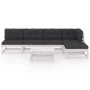 Garden furniture 6 pieces with cushions made of solid pine wood by vidaXL, Garden sets - Ref: Foro24-3076570, Price: 455,21 €...