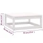 Muebles de jardín 6 piezas con cojines de madera de pino maciza de vidaXL, Conjuntos de jardín - Ref: Foro24-3076630, Precio:...