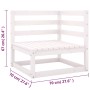 Garden furniture 8 pieces and cushions solid pine wood by vidaXL, Garden sets - Ref: Foro24-3076650, Price: 730,28 €, Discoun...