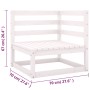 Garden furniture 8 pieces and cushions solid pine wood by vidaXL, Garden sets - Ref: Foro24-3076660, Price: 730,28 €, Discoun...