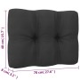 Garden furniture 8 pieces and cushions solid pine wood by vidaXL, Garden sets - Ref: Foro24-3076660, Price: 730,28 €, Discoun...