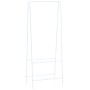 Perchero de ropa blanco 59x35x150 cm