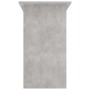 Betongrauer Sperrholzschreibtisch 80x45x74 cm von vidaXL, Schreibtische - Ref: Foro24-801368, Preis: 61,40 €, Rabatt: %