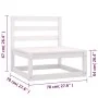 Gartenmöbel-Set 10-teilig und Kissen aus massivem Kiefernholz von vidaXL, Gartensets - Ref: Foro24-3076730, Preis: 912,73 €, ...