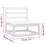 Gartenmöbel-Set 10-teilig und Kissen aus massivem Kiefernholz von vidaXL, Gartensets - Ref: Foro24-3076730, Preis: 928,31 €, ...