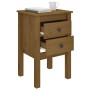 Nachttische 2 Stück honigbraunes Kiefernholz 40x35x61,5 cm von vidaXL, Nachttische - Ref: Foro24-813696, Preis: 95,95 €, Raba...