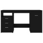 Escritorio de madera de ingeniería negro 140x50x76 cm by vidaXL, Desks - Ref: Foro24-3054781, Price: 163,31 €, Discount: %