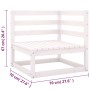 6-piece garden furniture set with solid pine wood cushions by vidaXL, Garden sets - Ref: Foro24-3076780, Price: 514,41 €, Dis...