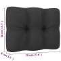6-piece garden furniture set with solid pine wood cushions by vidaXL, Garden sets - Ref: Foro24-3076780, Price: 514,41 €, Dis...