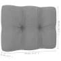 Gartenmöbel-Set 7-teilig und Kissen aus massivem Kiefernholz von vidaXL, Gartensets - Ref: Foro24-3076814, Preis: 682,22 €, R...