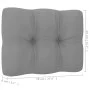 10-piece garden furniture set with solid pine wood cushions by vidaXL, Garden sets - Ref: Foro24-3076859, Price: 891,00 €, Di...
