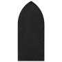 Black iron mirror for indoor use 70x30 cm by vidaXL, Mirrors - Ref: Foro24-3093526, Price: 83,96 €, Discount: %