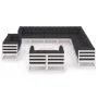14-piece garden furniture set with white pine wood cushions by vidaXL, Garden sets - Ref: Foro24-3077020, Price: 1,00 €, Disc...
