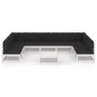 Set de muebles de jardín 10 pzas con cojines madera pino blanco de vidaXL, Conjuntos de jardín - Ref: Foro24-3077200, Precio:...