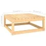 Garden furniture set 11 pieces and cushions solid pine wood by vidaXL, Garden sets - Ref: Foro24-3077324, Price: 1,00 €, Disc...