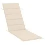 Sonnenliegen 2 Einheiten mit Auflagen aus massivem Akazienholz von vidaXL, Liegen - Ref: Foro24-3077363, Preis: 387,82 €, Rab...