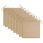 Sillas de jardín con cojines 8 uds madera maciza de acacia gris de vidaXL, Sillas de jardín - Ref: Foro24-3078225, Precio: 55...
