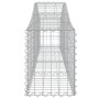Gabionenkörbe 14 Stk. Bogenform Eisen 200x30x40/60 cm von vidaXL, Töpfe und Pflanzgefäße - Ref: Foro24-3145379, Preis: 691,44...