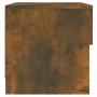 Bedside table made of plywood in a smoked oak color by vidaXL, Nightstands - Ref: Foro24-817045, Price: 36,84 €, Discount: %