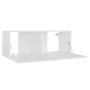 Set de muebles de salón TV 3 piezas madera de ingeniería blanco de vidaXL, Muebles TV - Ref: Foro24-3078658, Precio: 147,90 €...