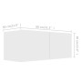 Set de muebles de salón TV 3 piezas madera de ingeniería blanco de vidaXL, Muebles TV - Ref: Foro24-3078658, Precio: 144,23 €...
