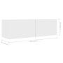 TV-Möbelset 8-teilig aus weißem Sperrholz von vidaXL, TV-Möbel - Ref: Foro24-3078725, Preis: 409,56 €, Rabatt: %