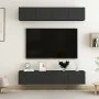 Wohnzimmermöbel 4 Stk. Holzwerkstoff schwarz 80x30x30 cm von vidaXL, TV-Möbel - Ref: Foro24-3078745, Preis: 177,97 €, Rabatt: %