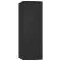 5-teiliges TV-Möbelset aus Sperrholz schwarz von vidaXL, TV-Möbel - Ref: Foro24-3078801, Preis: 177,42 €, Rabatt: %