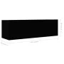 Set de muebles de salón TV 7 piezas madera de ingeniería negro de vidaXL, Muebles TV - Ref: Foro24-3078822, Precio: 422,28 €,...