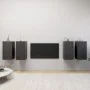 Living room furniture set 4 pieces engineered wood gray 30.5x30x60 cm by vidaXL, TV Furniture - Ref: Foro24-3078950, Price: 1...