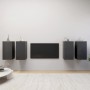 Muebles de salón 4 pzas madera ingeniería gris 30,5x30x60 cm de vidaXL, Muebles TV - Ref: Foro24-3078950, Precio: 136,05 €, D...