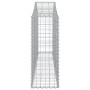 Gabionenkörbe 12 Stück Bogenform Eisen 200x30x80/100 cm von vidaXL, Töpfe und Pflanzgefäße - Ref: Foro24-3145419, Preis: 866,...