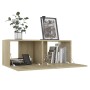 8-teiliges Wohnzimmermöbel-Set aus Sonoma-Eiche von vidaXL, TV-Möbel - Ref: Foro24-3078984, Preis: 300,82 €, Rabatt: %