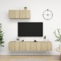 Juego de muebles de salón 2 piezas roble Sonoma de vidaXL, Muebles TV - Ref: Foro24-3079016, Precio: 137,18 €, Descuento: %