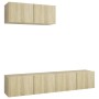 Juego de muebles de salón 2 piezas roble Sonoma de vidaXL, Muebles TV - Ref: Foro24-3079016, Precio: 137,18 €, Descuento: %