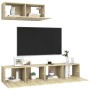 Juego de muebles de salón 2 piezas roble Sonoma de vidaXL, Muebles TV - Ref: Foro24-3079016, Precio: 137,18 €, Descuento: %
