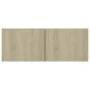 2-teiliges Wohnzimmermöbel-Set aus Sonoma-Eiche von vidaXL, TV-Möbel - Ref: Foro24-3079016, Preis: 134,00 €, Rabatt: %