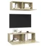 Juego de muebles de salón 2 piezas roble Sonoma de vidaXL, Muebles TV - Ref: Foro24-3079017, Precio: 86,66 €, Descuento: %